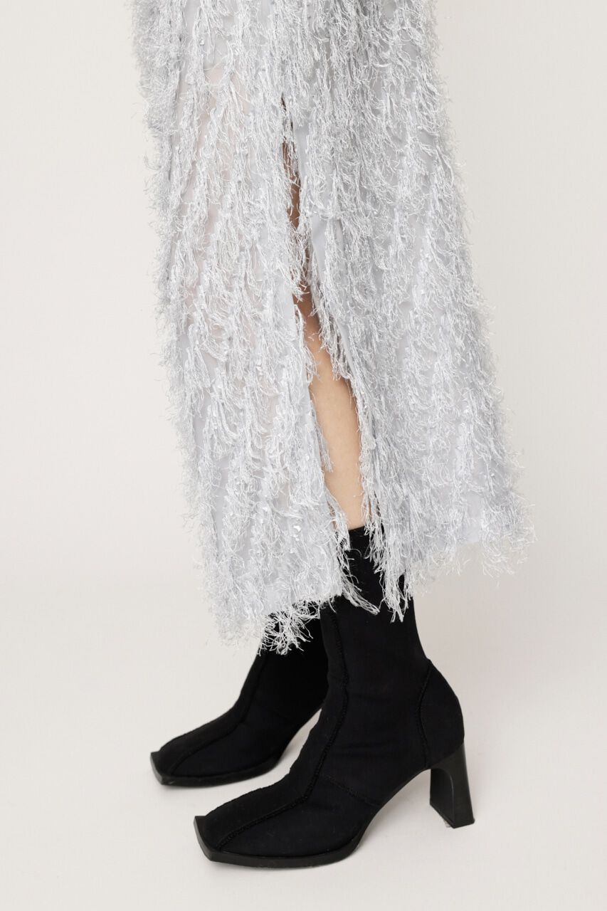 SLY「FRINGE JQ LONG CAMI DRESS 2P」|ワンピース|