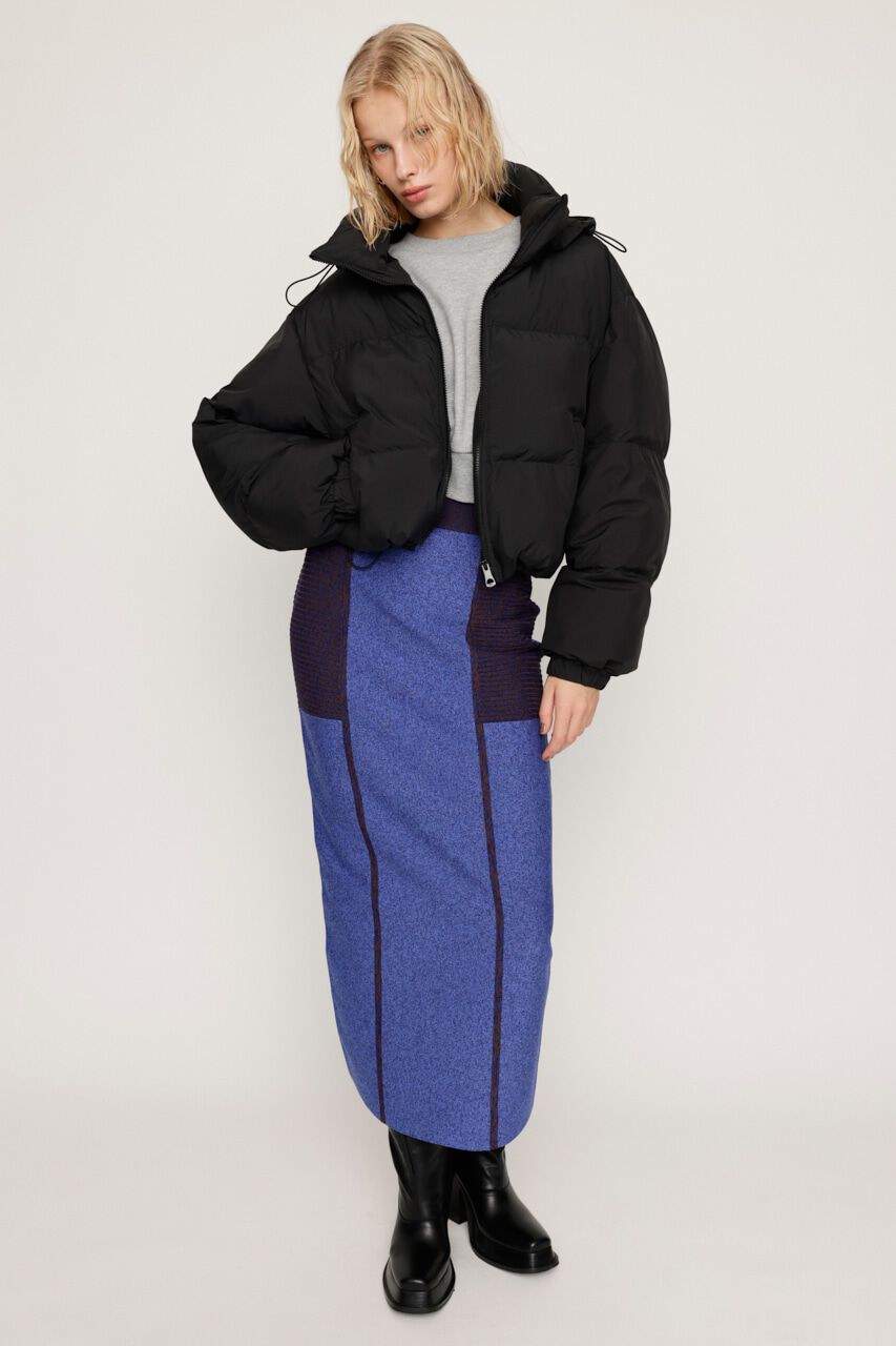 SLY「BLOCKING I LINE KNIT スカート」|スカート|