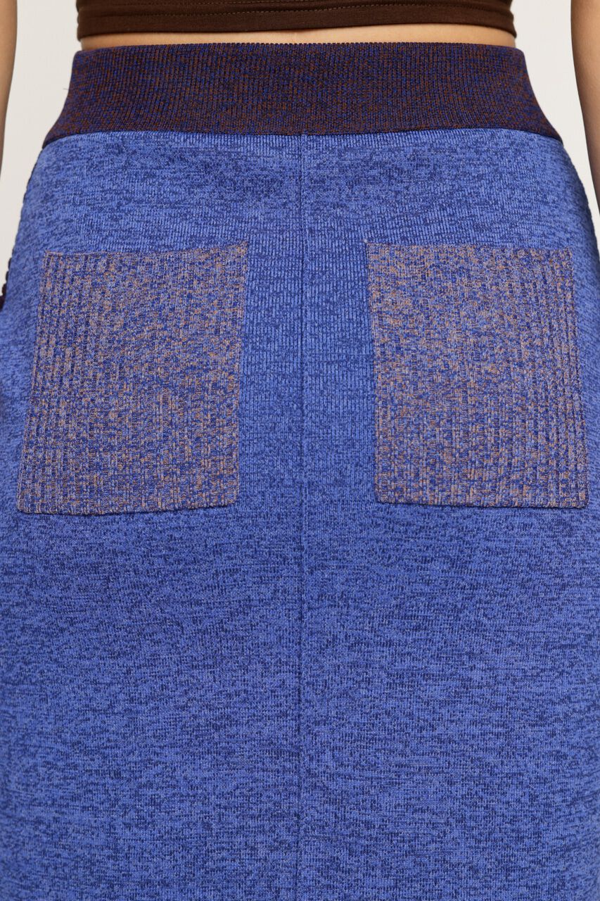 SLY「BLOCKING I LINE KNIT スカート」|スカート|