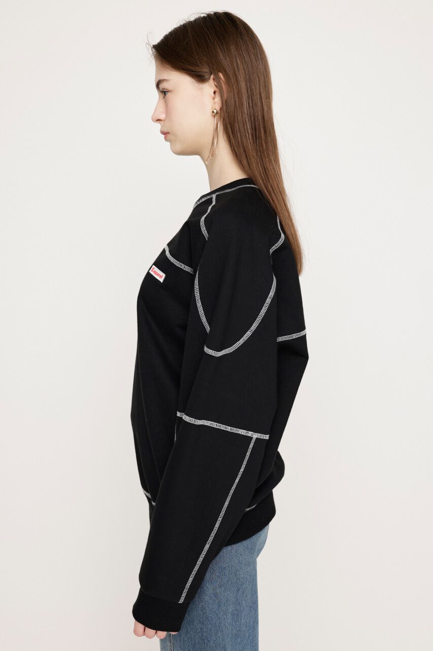 SLY「STITCHED LINE SW トップス」|Tシャツ・カットソー|