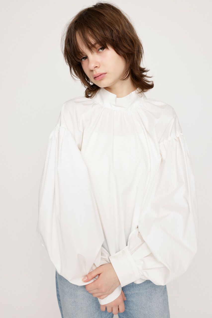 SLY「2WAY VOLUME SLEEVE ブラウス」|シャツ・ブラウス|