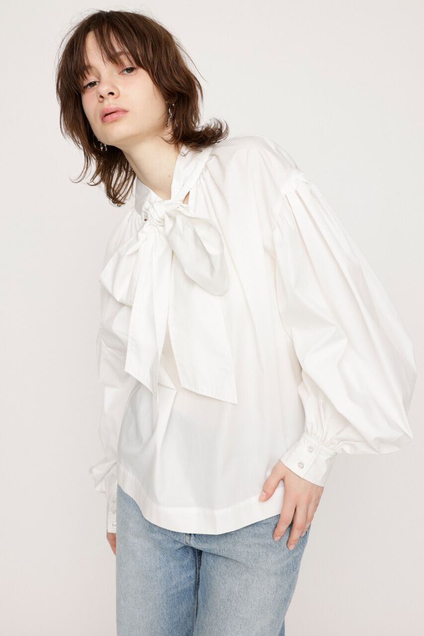 SLY「2WAY VOLUME SLEEVE ブラウス」|シャツ・ブラウス|