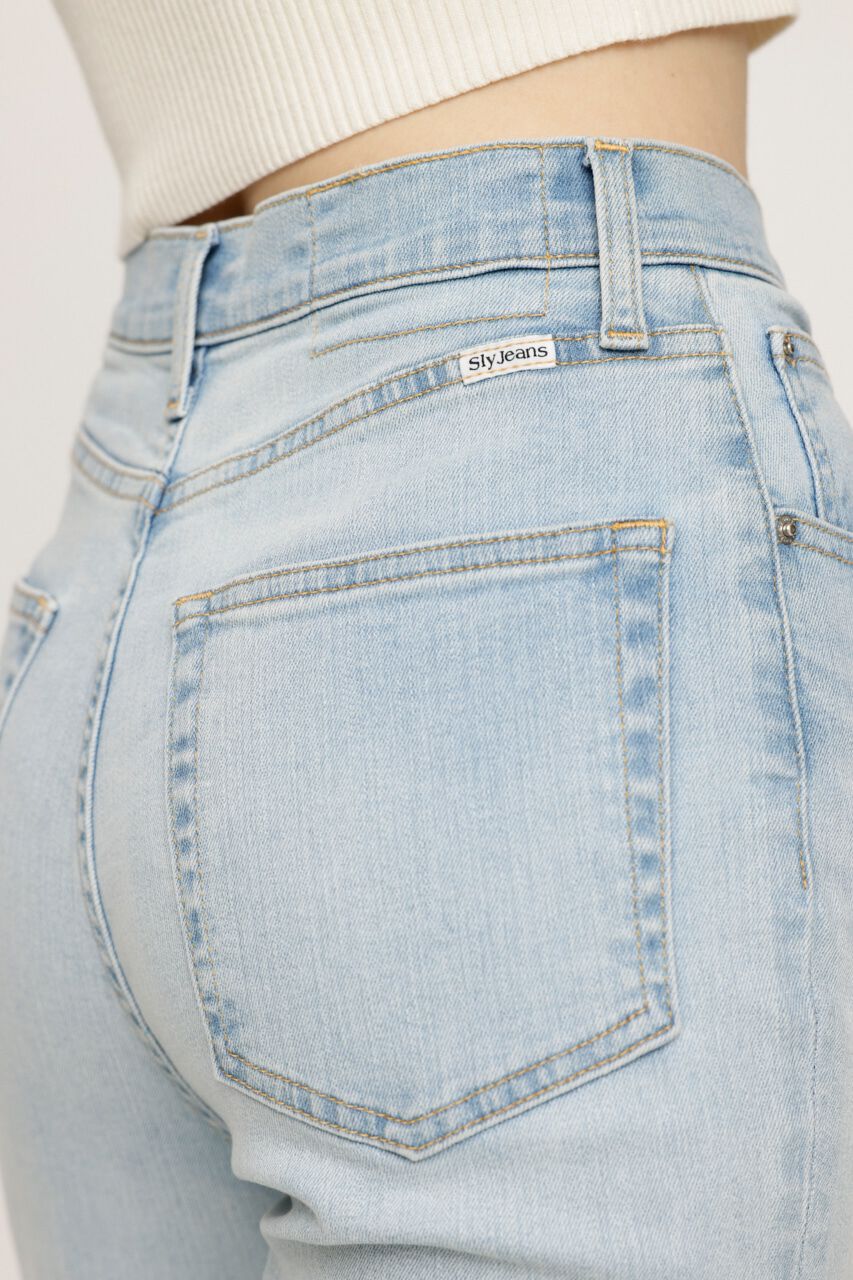 SLY「HW FLARE PT-C WITH ROICA（R）EF」|デニム|