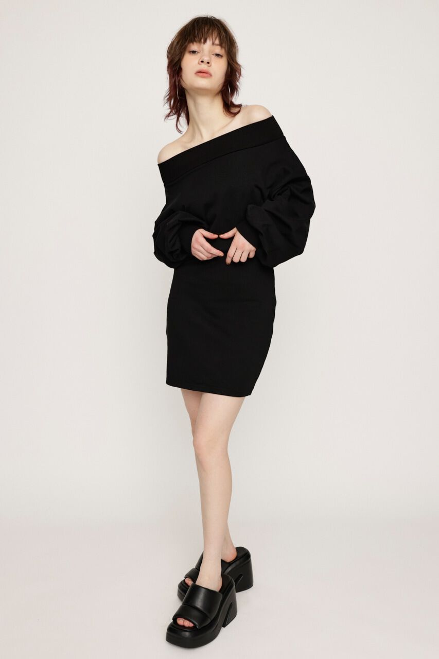 SLY「OFF SHOULDER SW ワンピース」|ワンピース|