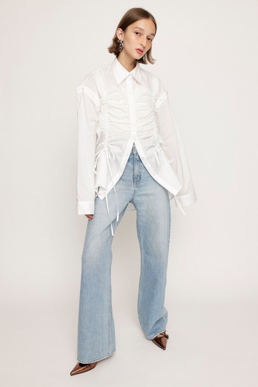 SLY「OPEN SHOULDER DROST シャツ」|シャツ・ブラウス|