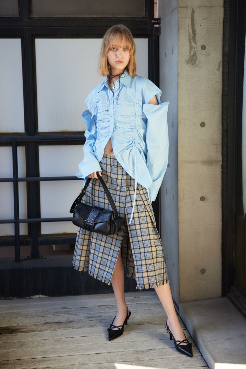 SLY「OPEN SHOULDER DROST シャツ」|シャツ・ブラウス|