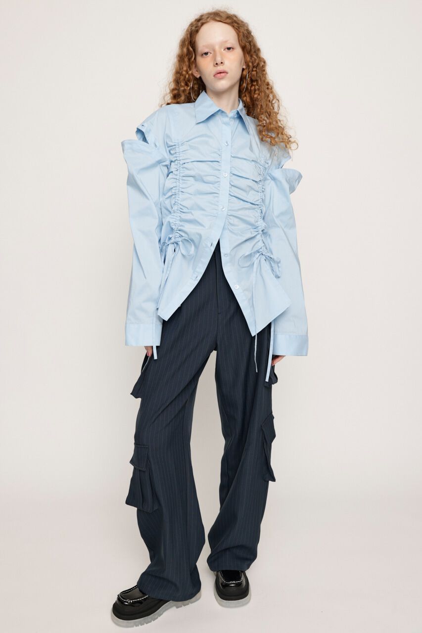 SLY「OPEN SHOULDER DROST シャツ」|シャツ・ブラウス|