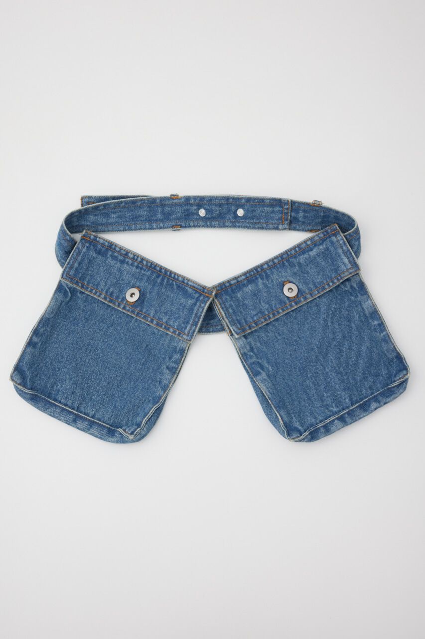 SLY「DENIM DETAIL POCKET ベルト」|ベルト|