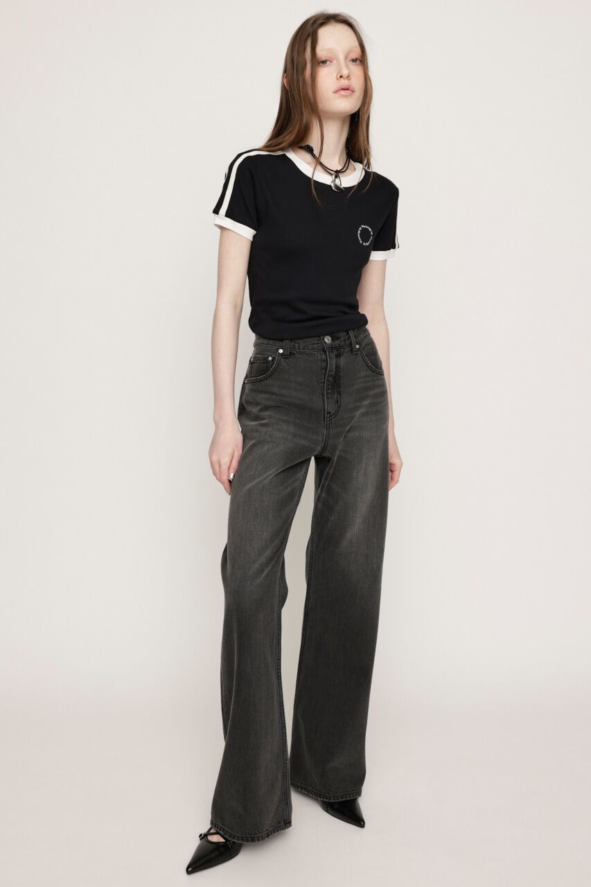 SLY「LINGER NECK LINE COMPACT Tシャツ」|Tシャツ・カットソー|