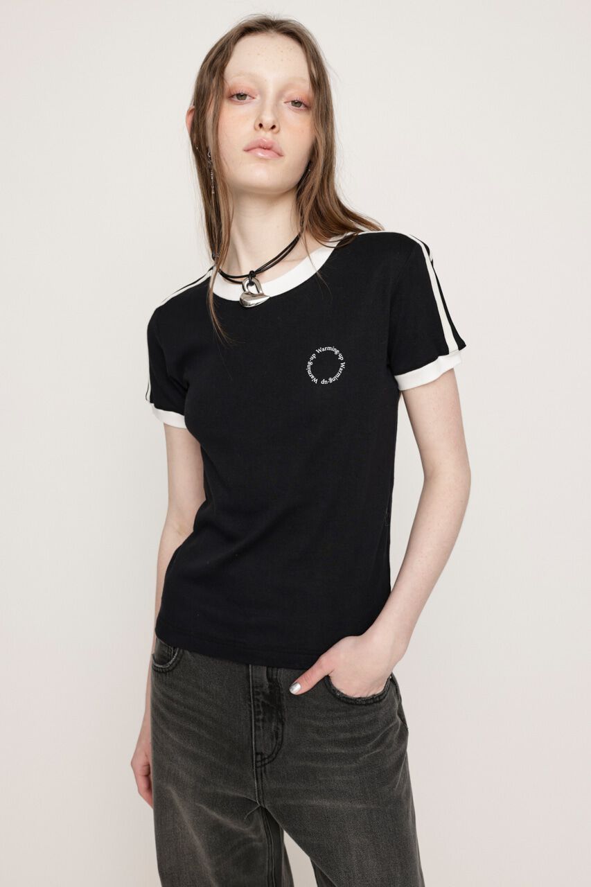 SLY「LINGER NECK LINE COMPACT Tシャツ」|Tシャツ・カットソー|