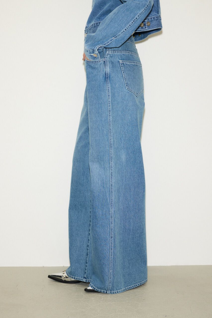 SLY「L／W LOOSE LEG PT-C」|デニム|