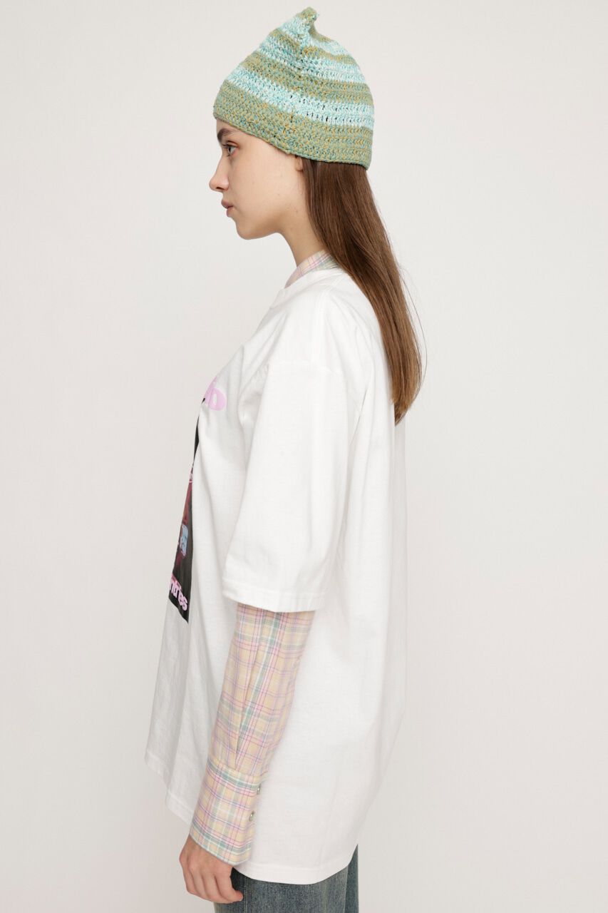 SLY「PUFFER LOGO & PHOTO Tシャツ」|Tシャツ・カットソー|