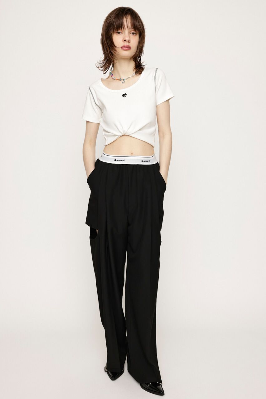 SLY「POINT LOGO BASIC Tシャツ」|Tシャツ・カットソー|