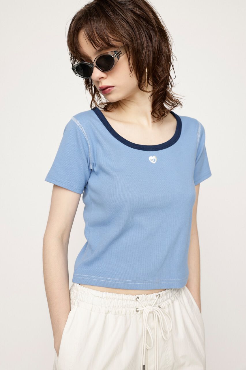 SLY「POINT LOGO BASIC Tシャツ」|Tシャツ・カットソー|