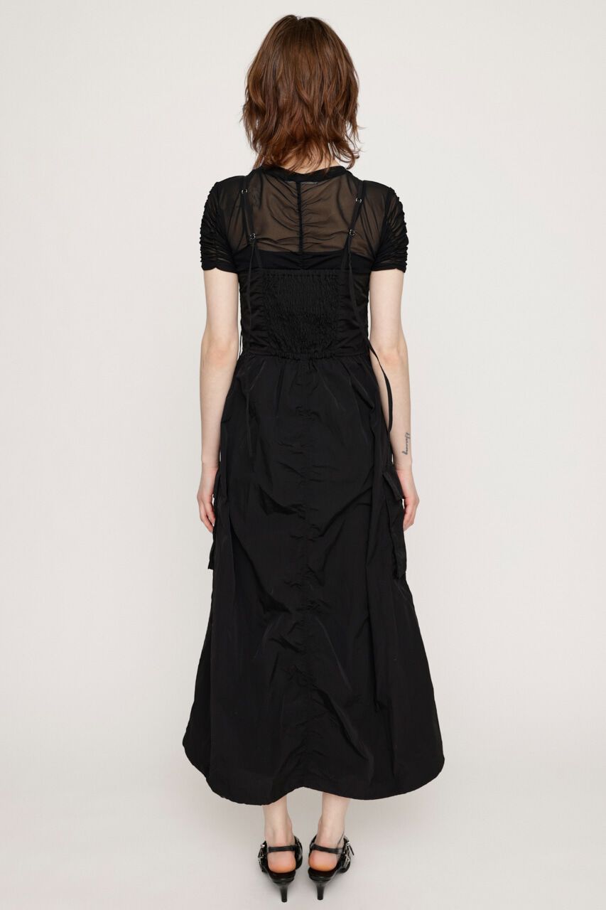 SLY「FRONT ZIP GATHER CAMI ワンピース」|ワンピース|