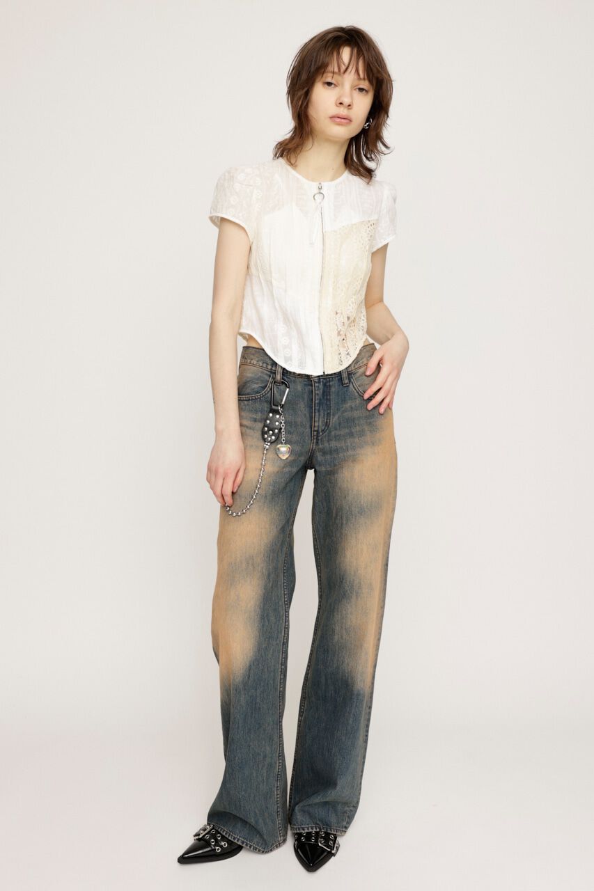 SLY「SILAS DYE L／W STRAIGHT PT-E」|デニム|