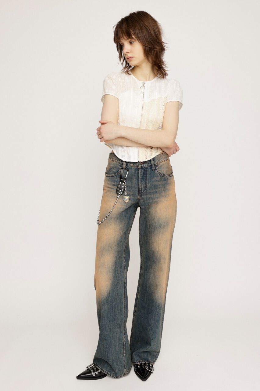 SLY「SILAS DYE L／W STRAIGHT PT-E」|デニム|