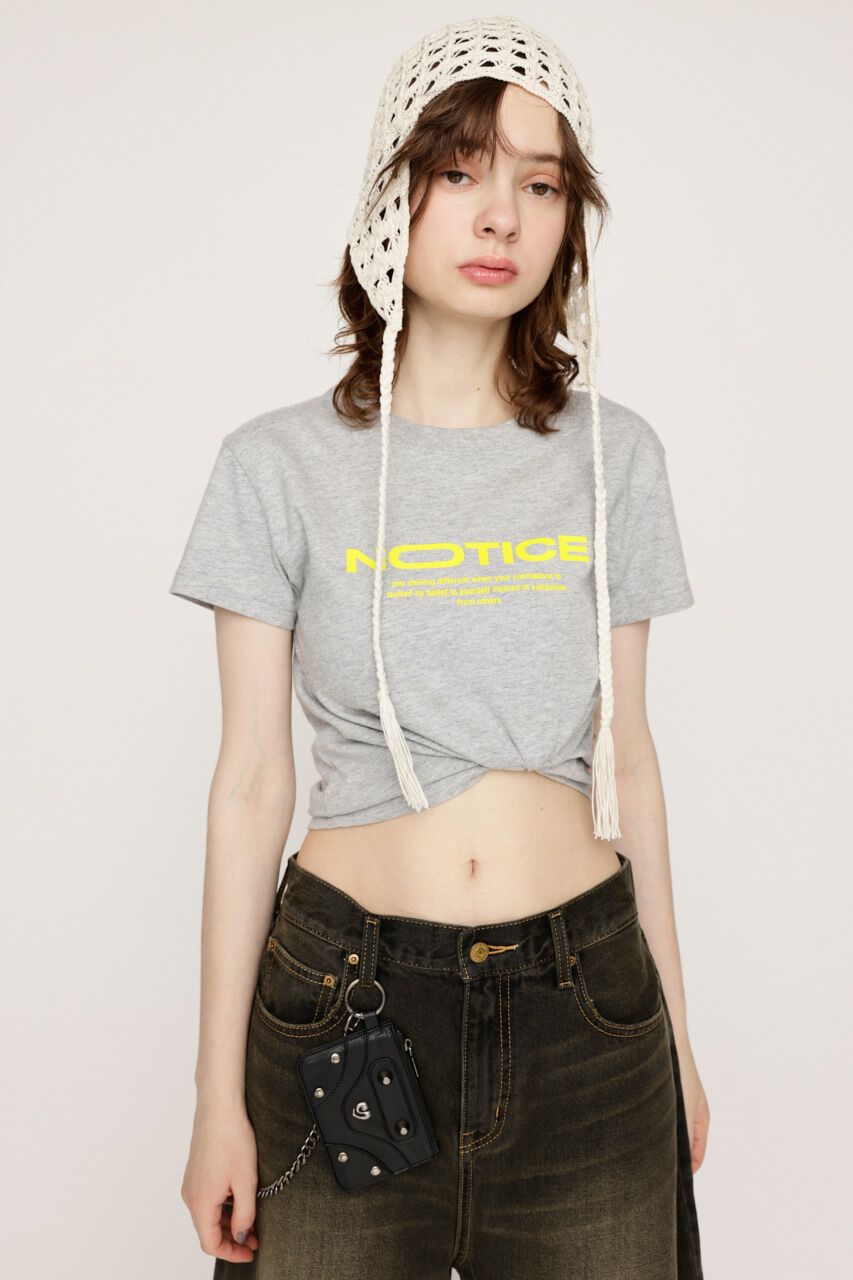 SLY「LOGO COMPACT Tシャツ」|Tシャツ・カットソー|T.GRY