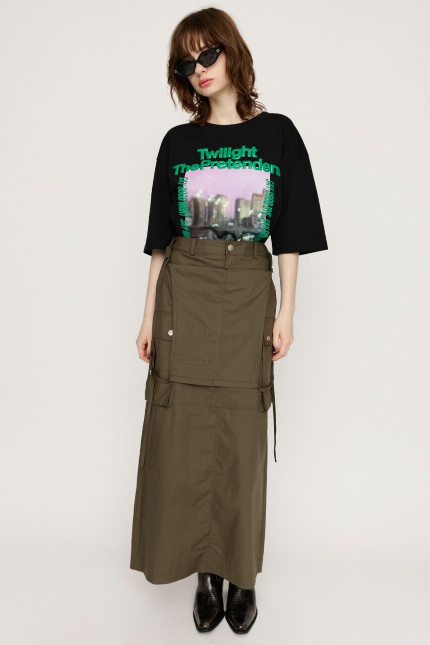 SLY「FOAM LOGO PHOTO Tシャツ」|Tシャツ・カットソー|