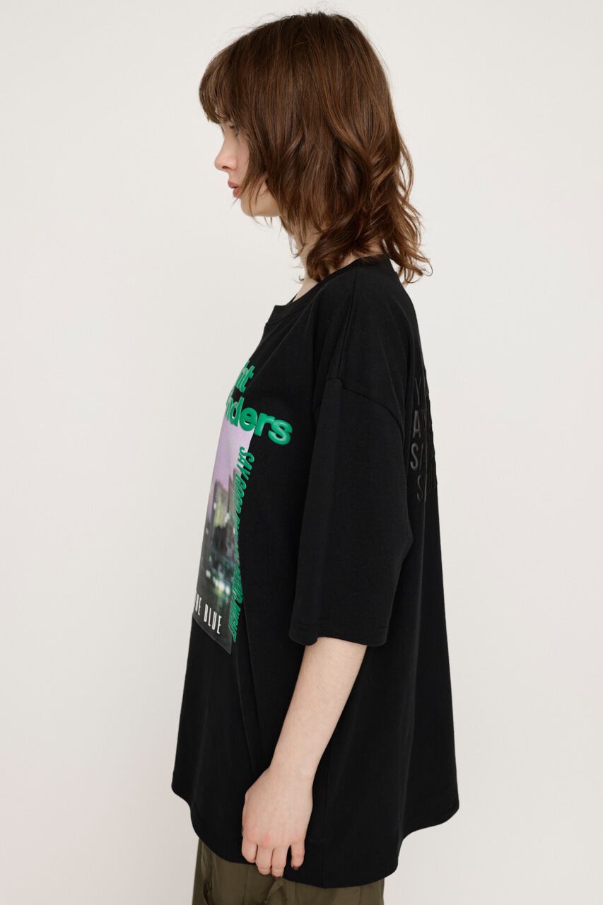 SLY「FOAM LOGO PHOTO Tシャツ」|Tシャツ・カットソー|