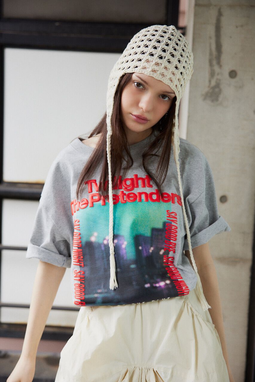 SLY「FOAM LOGO PHOTO Tシャツ」|Tシャツ・カットソー|