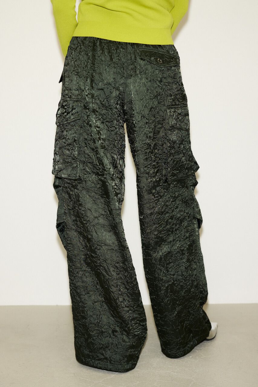 SLY「WRINKLE SATIN CARGO パンツ」|その他|