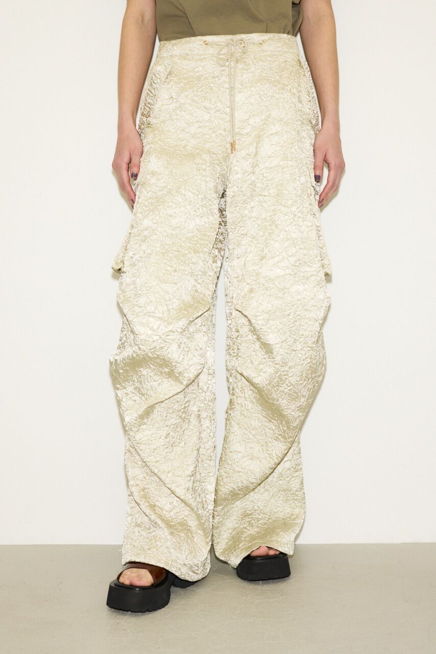 SLY「WRINKLE SATIN CARGO パンツ」|その他|