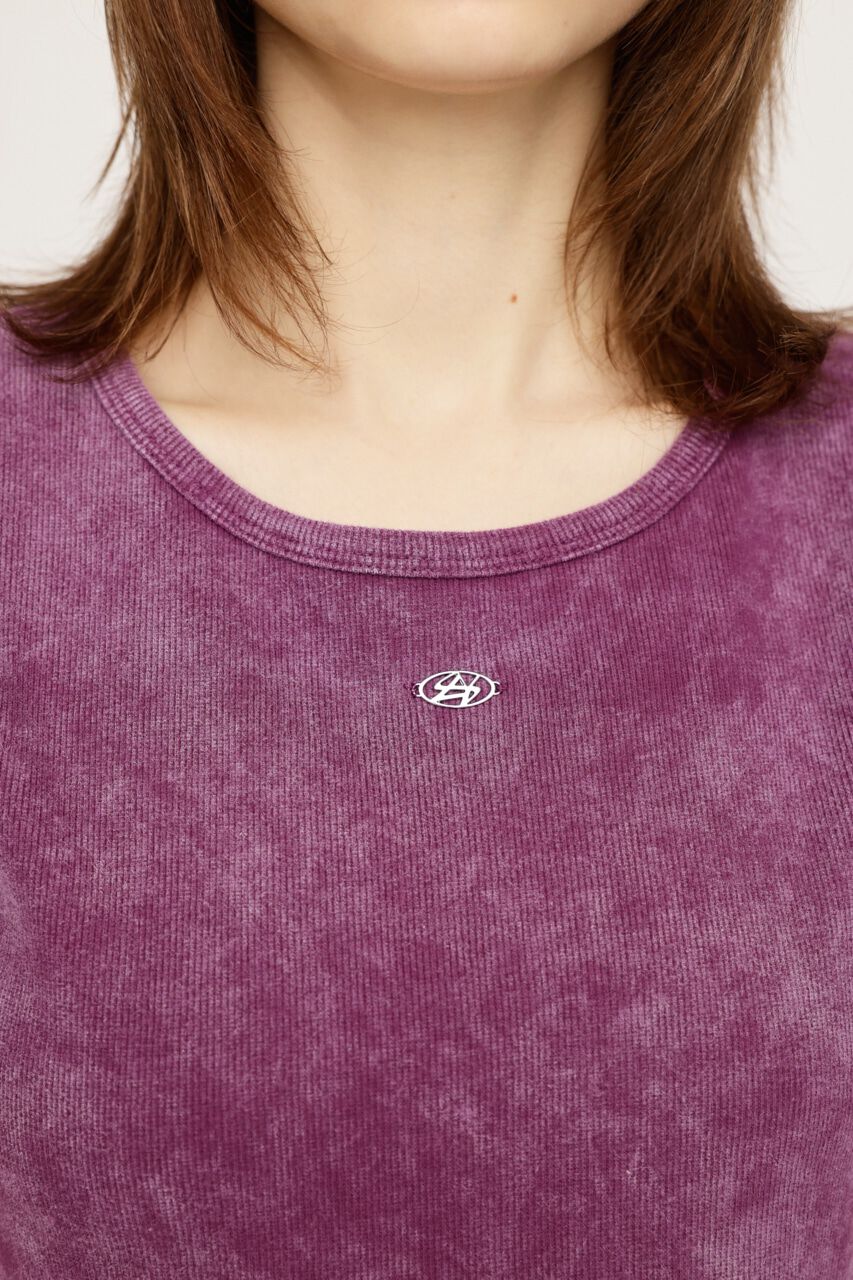 SLY「AGING CUT COMPACT トップス」|Tシャツ・カットソー|