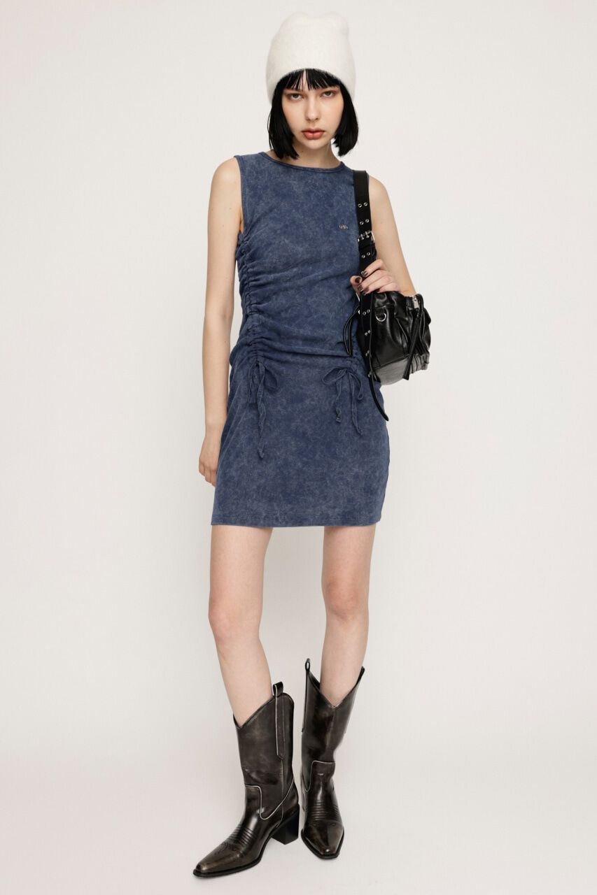 SLY「ASYMMETRY SHIRRING CUT ワンピース」|ワンピース|