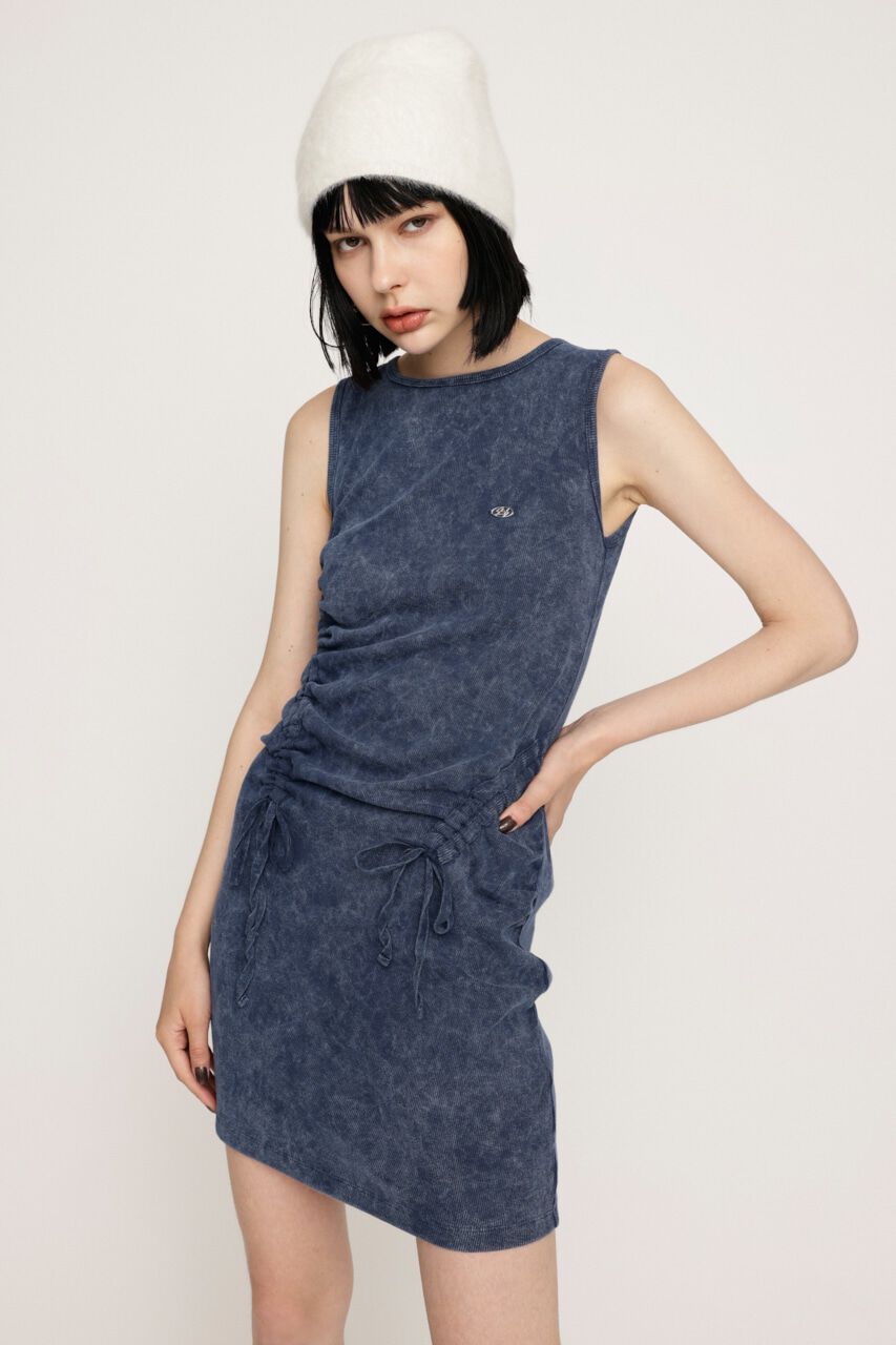 SLY「ASYMMETRY SHIRRING CUT ワンピース」|ワンピース|