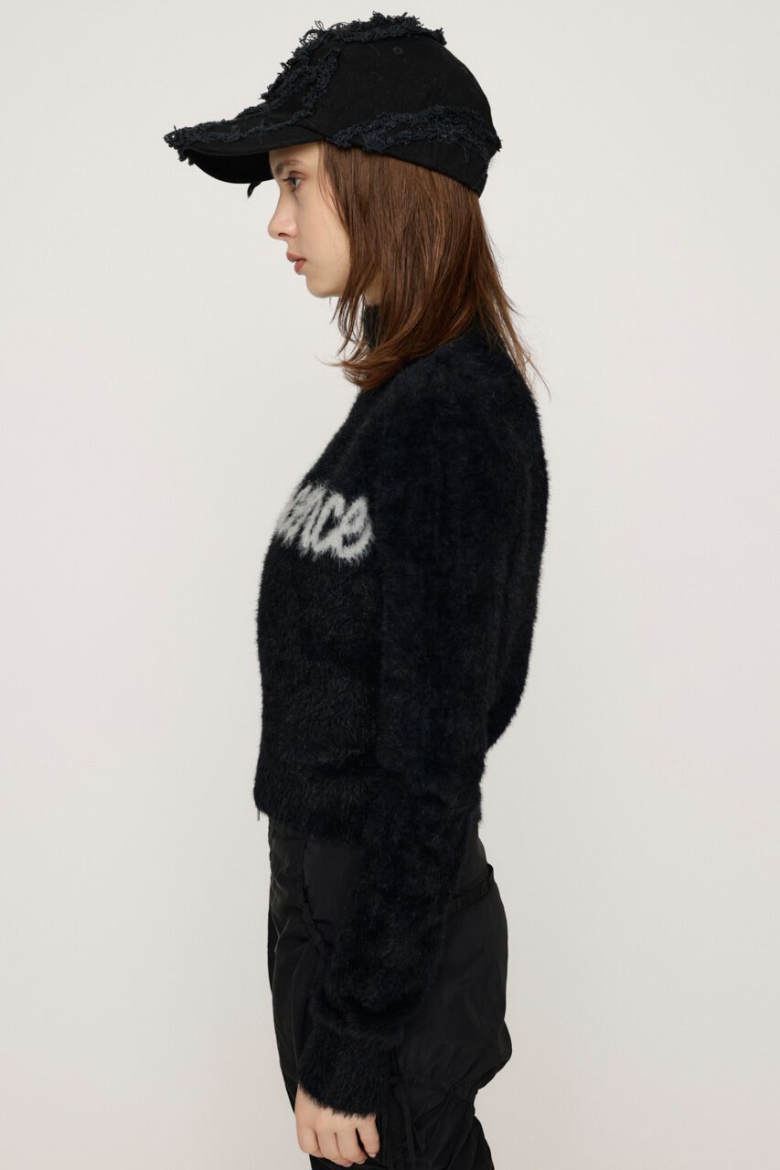 SLY「ZIP UP JQ LOGO トップス」|ニット・セーター|