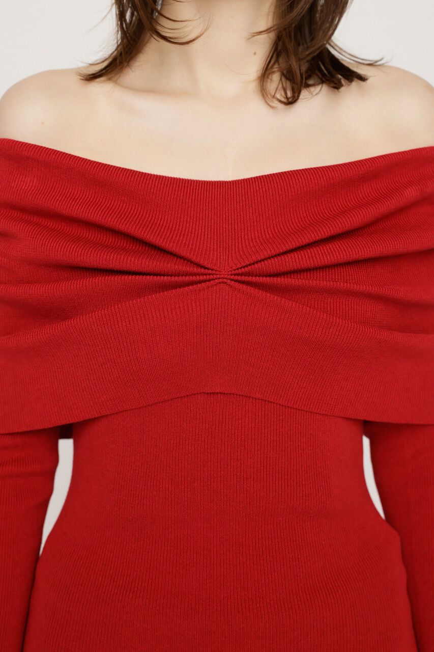 SLY「OFF SHOULDER KNIT トップス」|ニット・セーター|