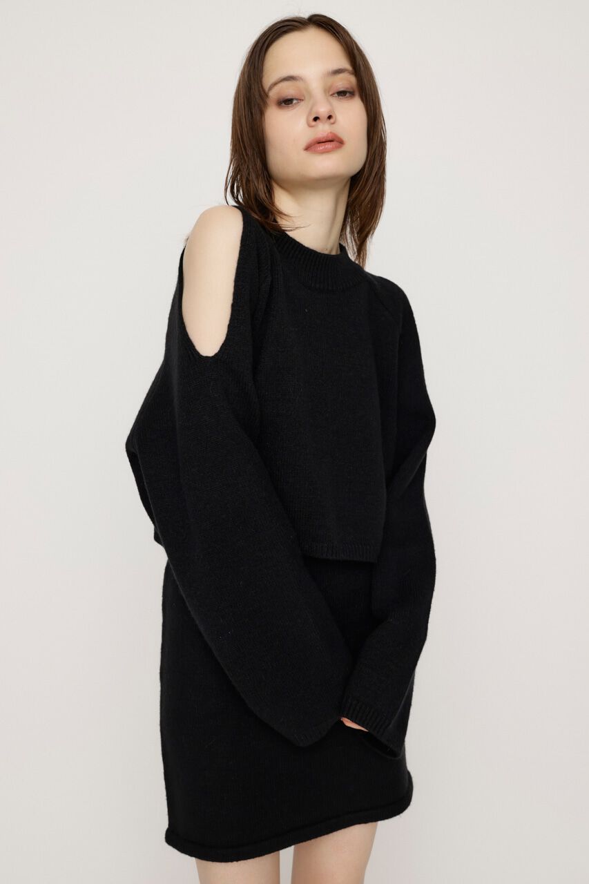 SLY「OPEN SHOULDER SET UP」|ワンピース|BLK