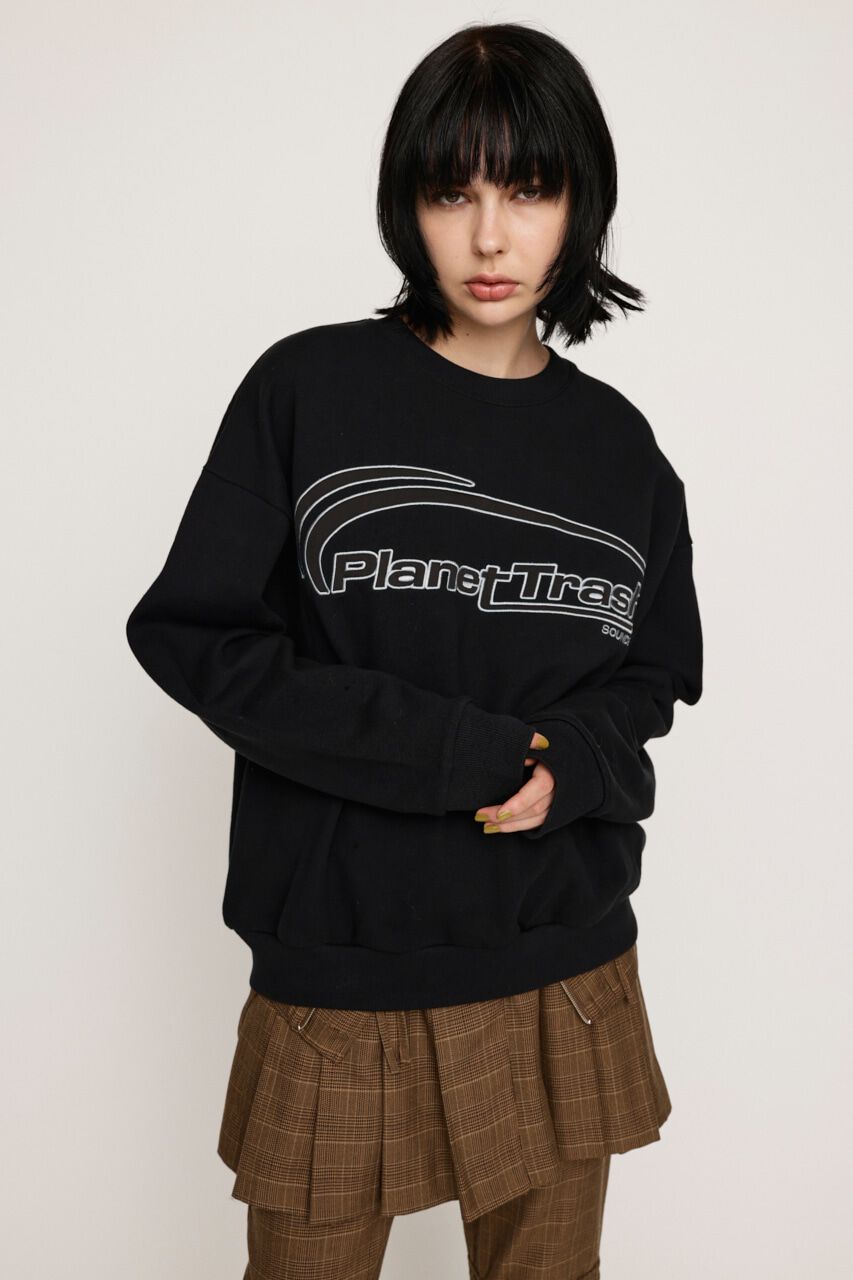 SLY「LOGO STITCH SW トップス」|Tシャツ・カットソー|