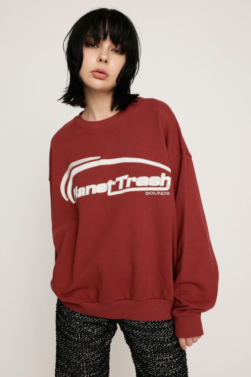 SLY「LOGO STITCH SW トップス」|Tシャツ・カットソー|