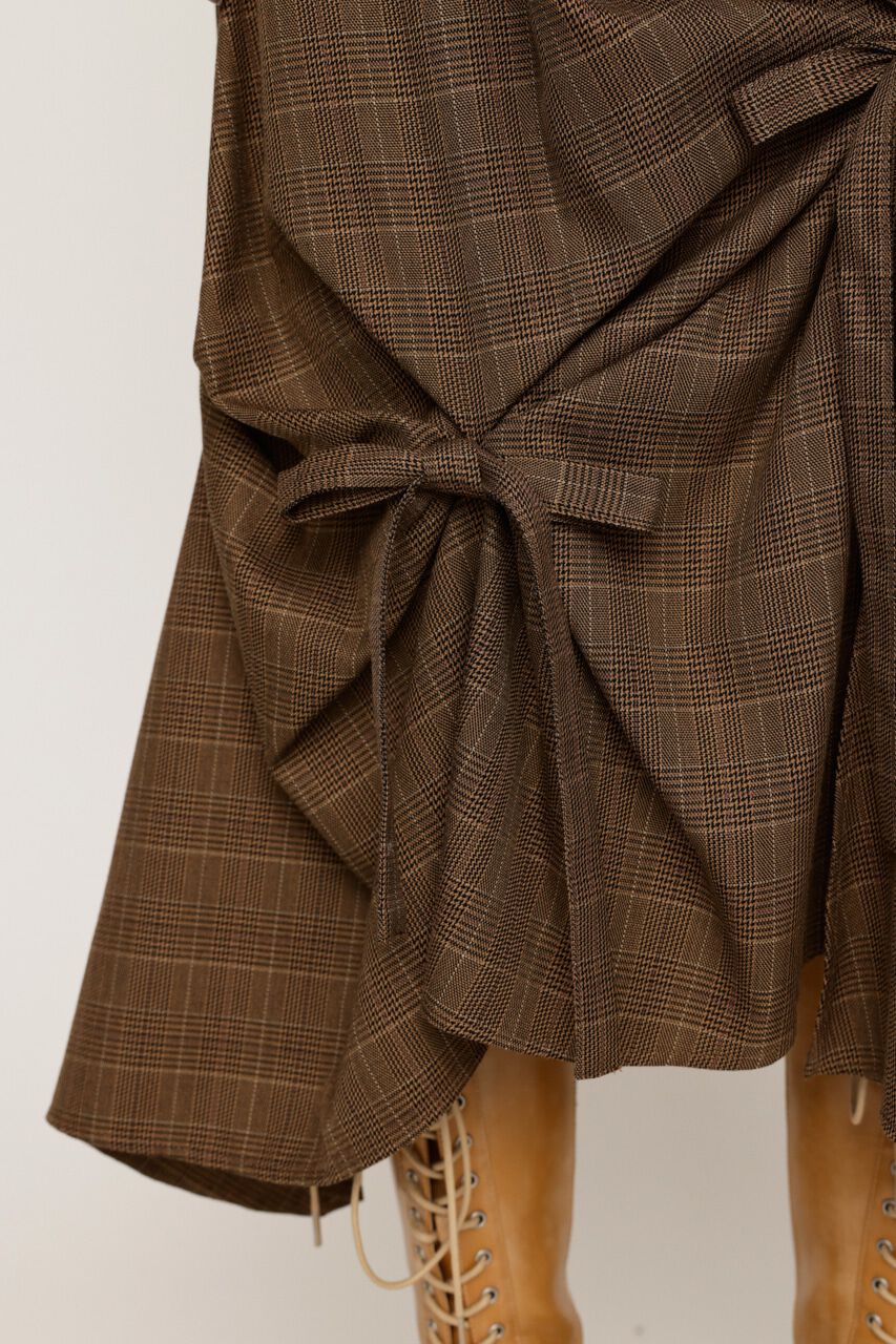 SLY「LAYERED TUCK RIBBON スカート」|スカート|