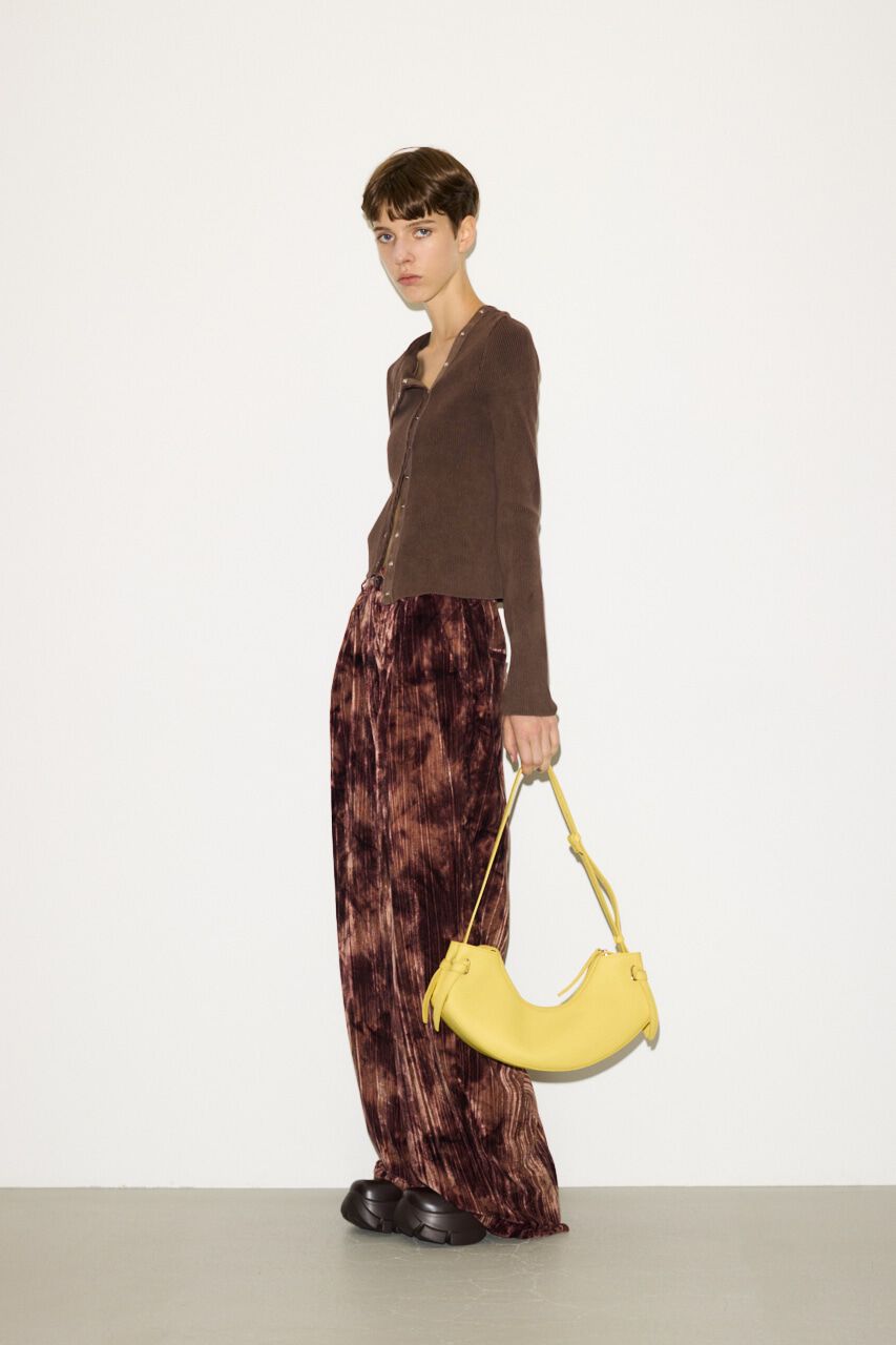 SLY「SLANT BUTTON HG RIB トップス」|ニット・セーター|