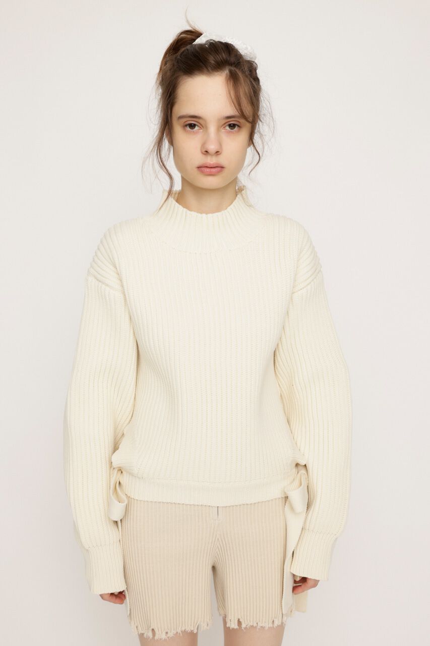 SLY「SIDE RIBBON LG トップス」|ニット・セーター|