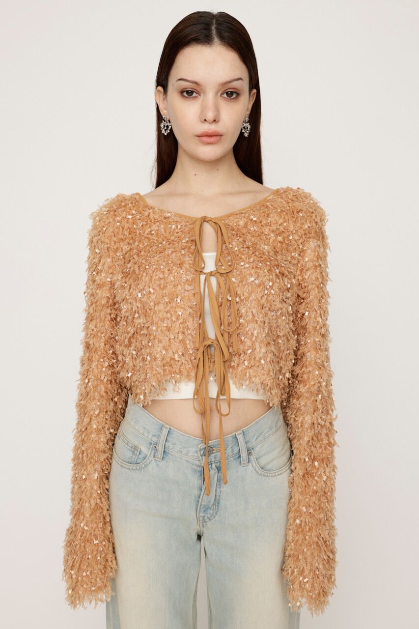 SLY「2WAY SHAGGY YARN トップス」|Tシャツ・カットソー|