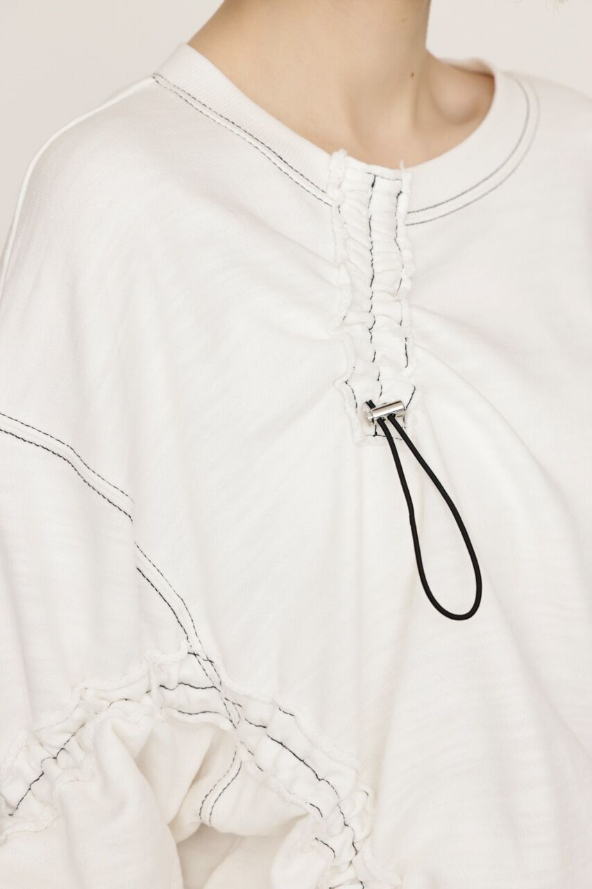 SLY「DRAWSTRING SW トップス」|パーカー|