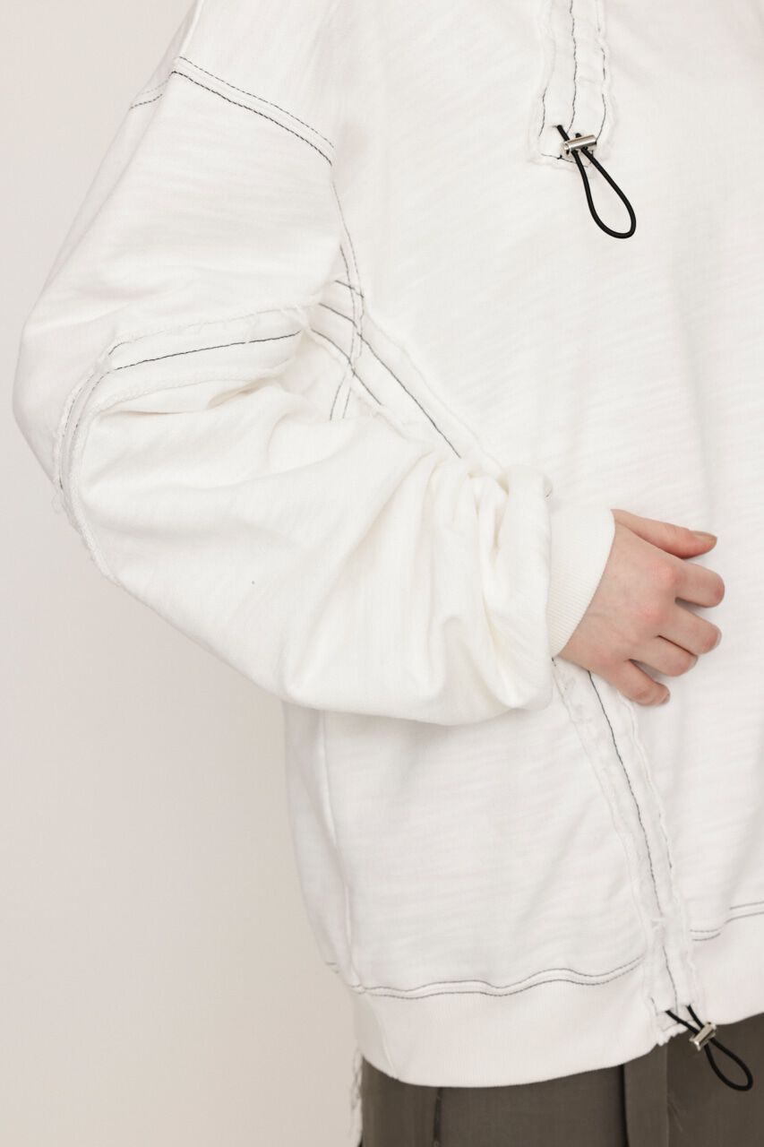 SLY「DRAWSTRING SW トップス」|パーカー|