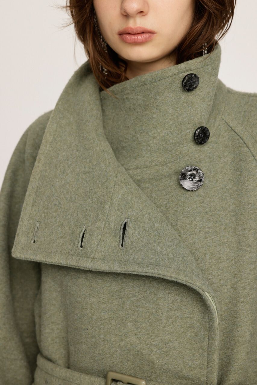 SLY「WIDE STAND NECK LONG コート」|その他|