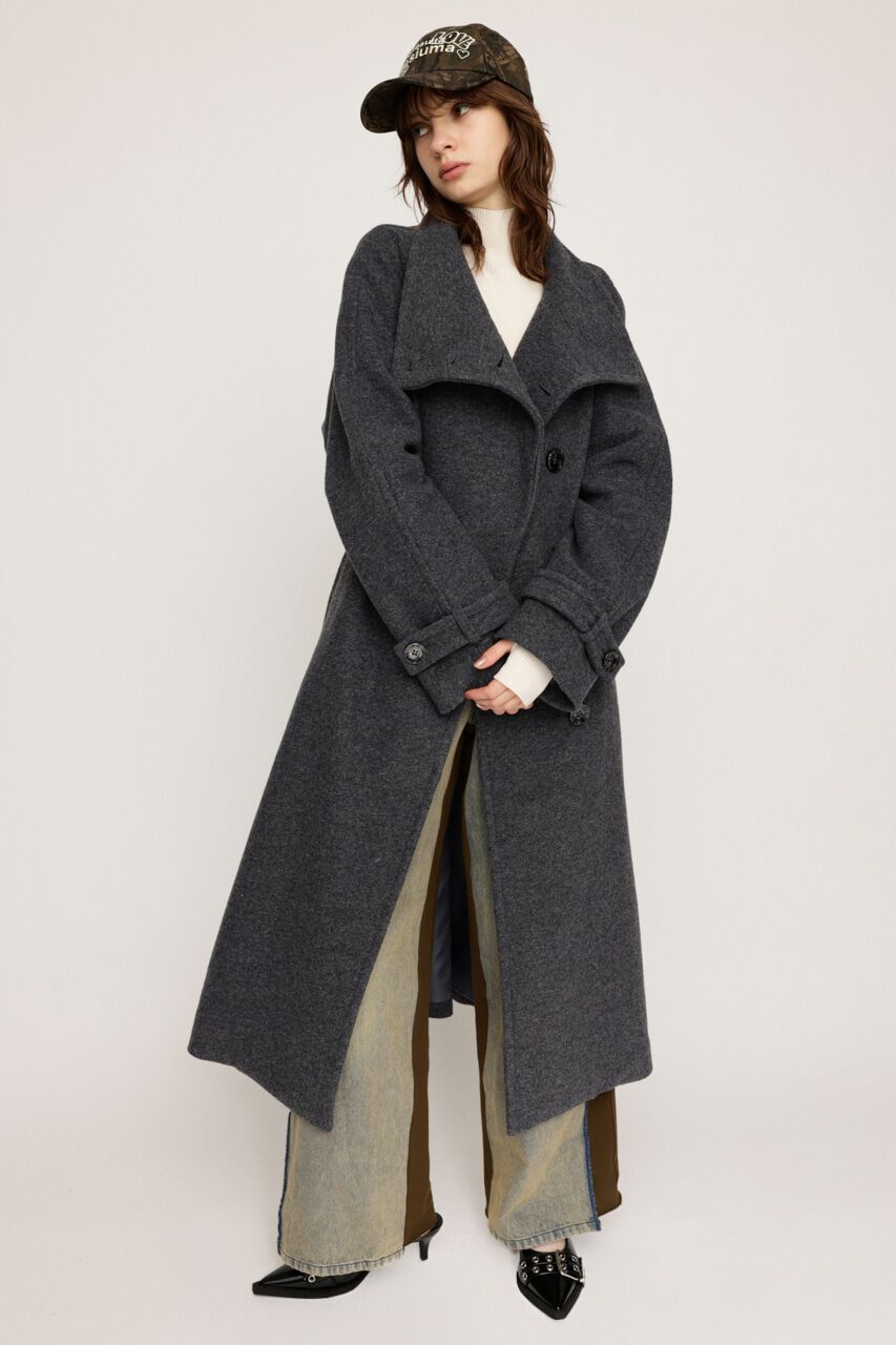 SLY「WIDE STAND NECK LONG コート」|その他|