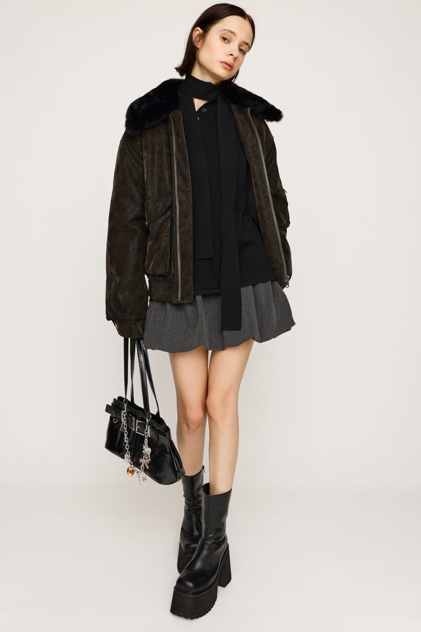 SLY「HG KNIT ASYMMETRY トップス」|ニット・セーター|