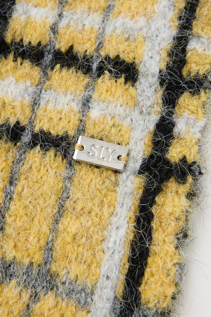 SLY「ARGYLE MIX JQ KNIT STALL」|その他|