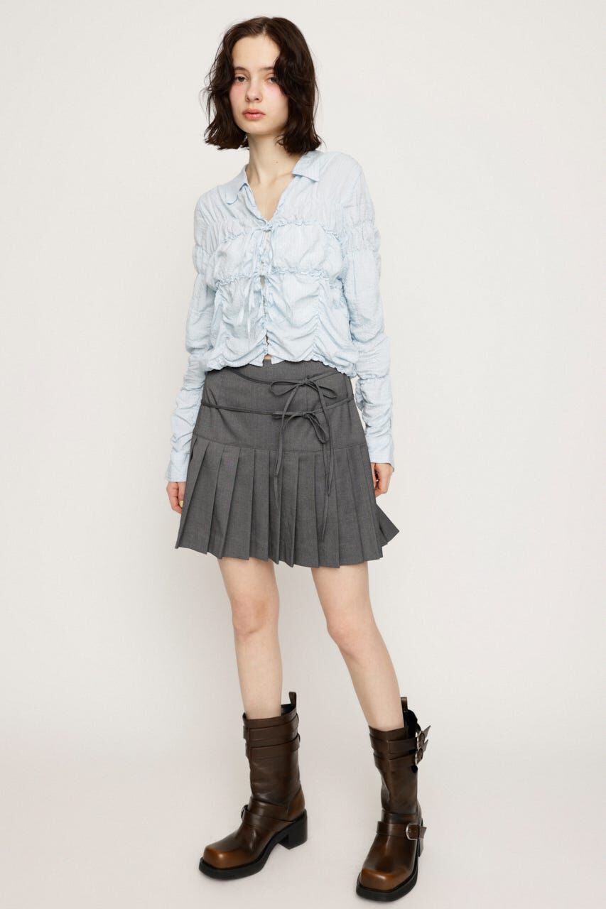 SLY「DOUBLE RIBBON PLEATS スカート」|スカート|
