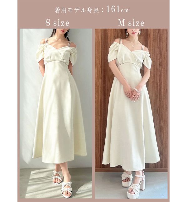 RESEXXY「ダブルストラップフレアワンピース」|ワンピース|