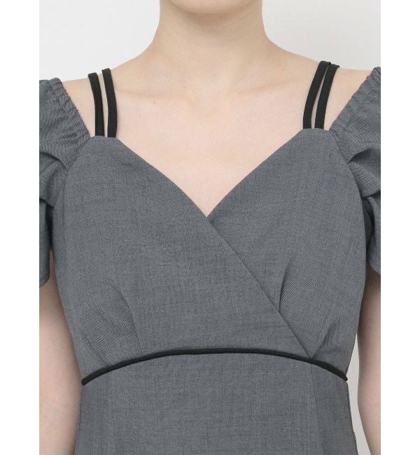 RESEXXY「ダブルストラップフレアワンピース」|ワンピース|