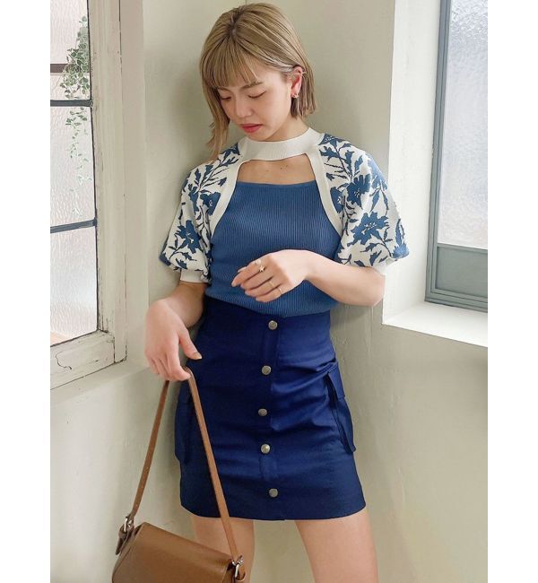 dazzlin「ワークミニスカート」|スカート|