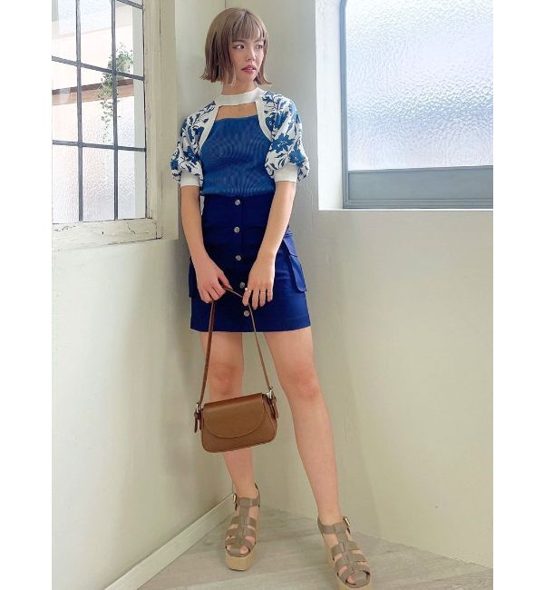 dazzlin「ワークミニスカート」|スカート|